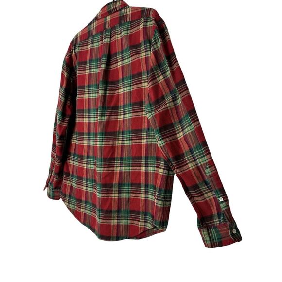 Ralph Lauren Flannel Shirt Men XXL Plaid Button Down Collar Pony Cozy Top - Picture 7 of 10